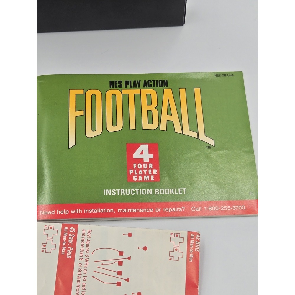 Nintendo Games (3) NFL Power Play, Jaleco Bases Loaded, NES Play Action Football - Picture 6 of 9
